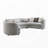 SECTIONAL SOFA W/9 PILLOWS