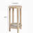 Circular decorative table