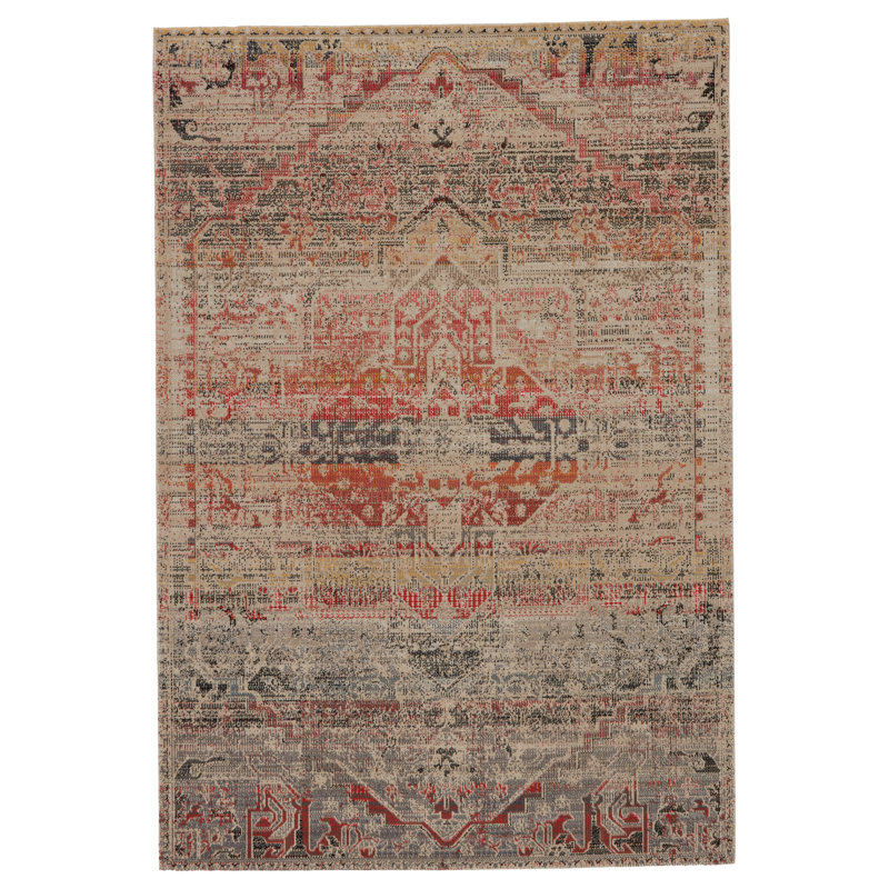 Tapis d'intérieur / extérieur brun Harwell, Rectangle 8 pi 10 po x 12 pi