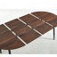 Table extensible, table de salle à manger, table de bureau, table basse, pieds en métal noir
