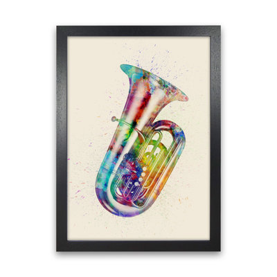 Tuba by Michael Tompsett - Print