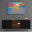 «Sunset Wall Beach Shell Landscape» par Ezra Tanner, art en verre acrylique Wal-698561389
