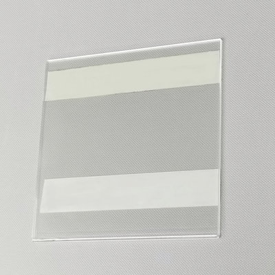 5.5 X 5.5 X 0.2" Clear Acrylic Wall Frames  Sign Holder With Adhesive Backing For Wall Mounting 12061-5.5X5.5