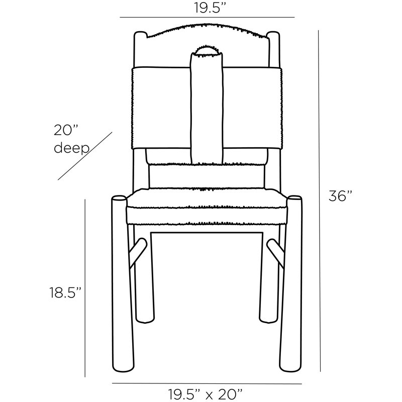 Solange Solid Wood Dining Chair