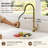 Commercial-Style 2-Function Pull-Down Single-Handle Kitchen Faucet-126446266