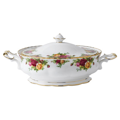 Couvert en porcelaine tendre 50 oz. Royal Albert Old Country Roses Bol à légumes