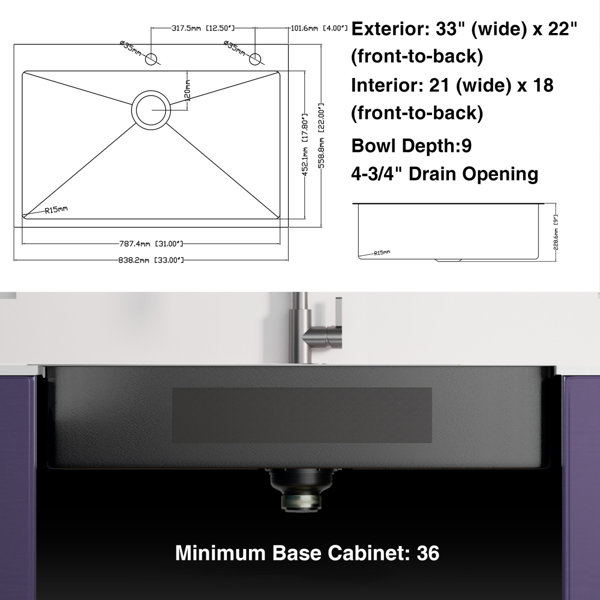 Dimensions du produit