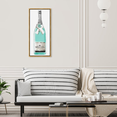 « pricest champagne tall », impression sur toile tendue