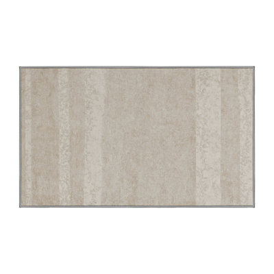 Machine Washable Gray Area Rug GSIX03681