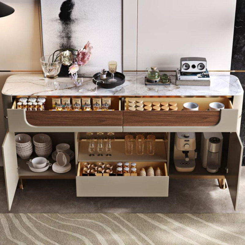 Buffet Italian Minimalist, H 33,46 po x l 47,24 po x P 15,75 po