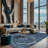 Machine Washable Blue Area Rug-901725968