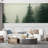 Forest Nature Landscape Peel & Stick Border-93868129