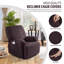 Wald Stretch Recliner Sofa Slipcovers Recliner Chair Covers With Pockets-1356209184