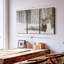 «Snow Covered Elk», 3 pièces sur toile-98562348