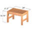 24" W Teak Shower Bench