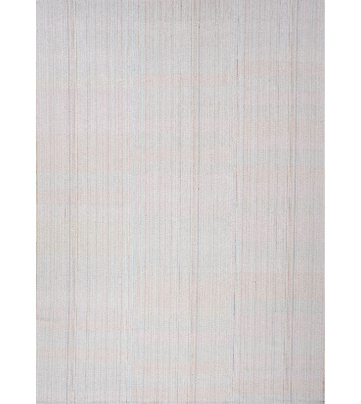 Tapis gris clair handwoven à tissage plat