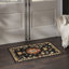Tapis d'intérieur rétro noir 2 pi 4 po x 12 pi Tharun-10338576-10338587