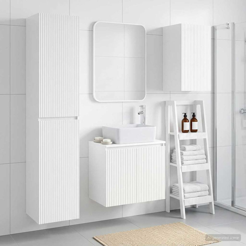 Bathroom Furniture Suite, High Gloss White