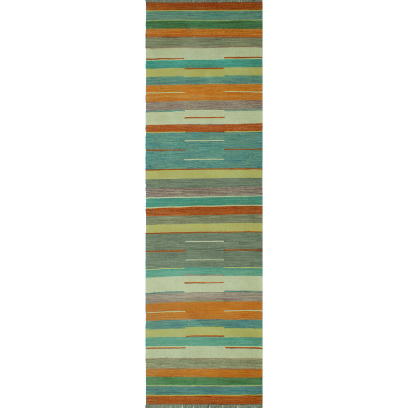 Borlow Wool Striped Indoor Rug