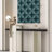 Beige with Black Solid Wood Rectangular Shape Console Table-496771627