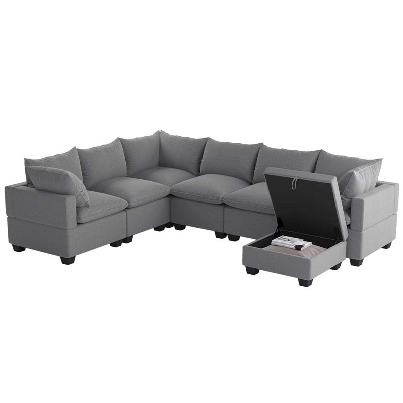 Canapé modulaire 7 pièces 7 pièces