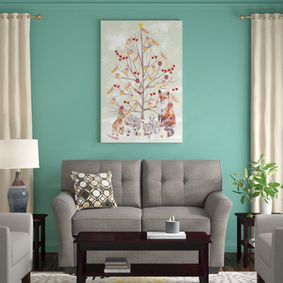 «Christmas Time Collection B» par Melissa Wang, reproduction sur toile tendue
