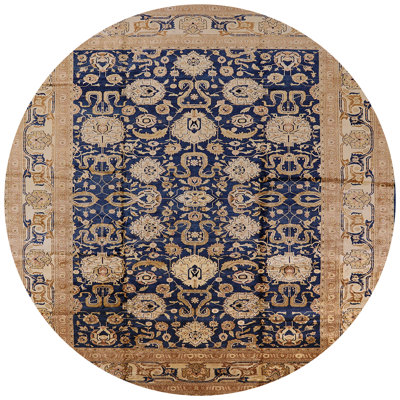 Tapis brun / bleu Chi