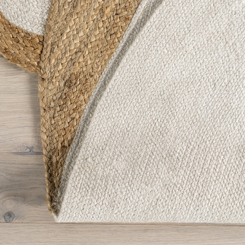 Tapis en jute Weylyn, Noverty 4 pi x 4 pi
