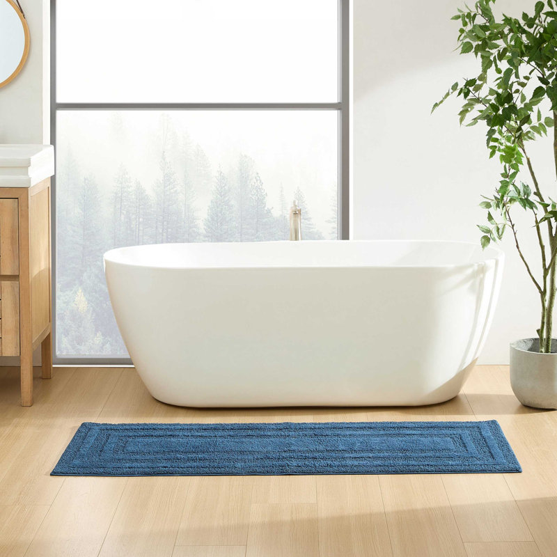 Tapis de couloir Eddie Bauer, L 60 po x l 22 po, Bleu très foncé