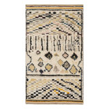 Handmade Silk and Wool Area Rug
