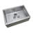Self-Rimming 36" L x 22" W Farmhouse Kitchen Sink with Basket Strainer
