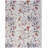 Abigayle Floral Machine Washable Cotton Area Rug in Ivory/Pink-120772280