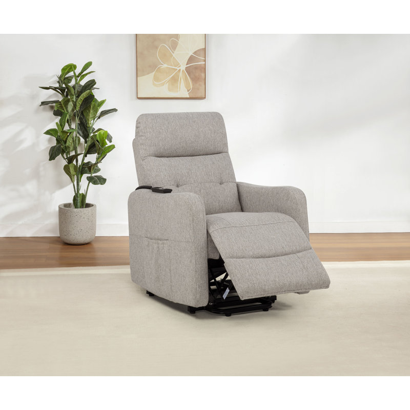 Fauteuil inclinable tapissier Dayes taupe Dayes, Taupe