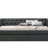 Romona Gray Fabric Daybed W/Trundle (Daybed)-1652467979