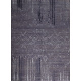 Avant-Garde Hand Knotted Area Rug in Purple