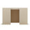 4 panneaux latéraux de couverture de pavillon de jardin pour 4 fenêtres de 10 pi x 10 pi