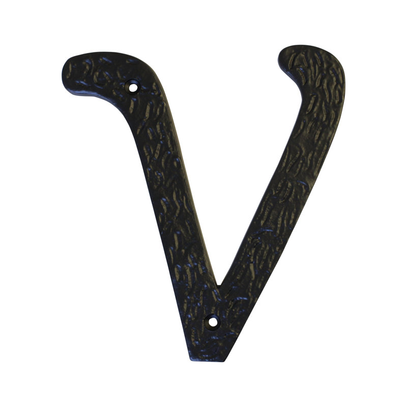 Lettre de montage en surface 6 "H, V