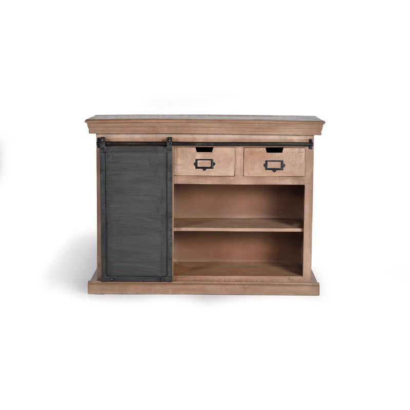 Rioux 115cm Solid Wood Sideboard