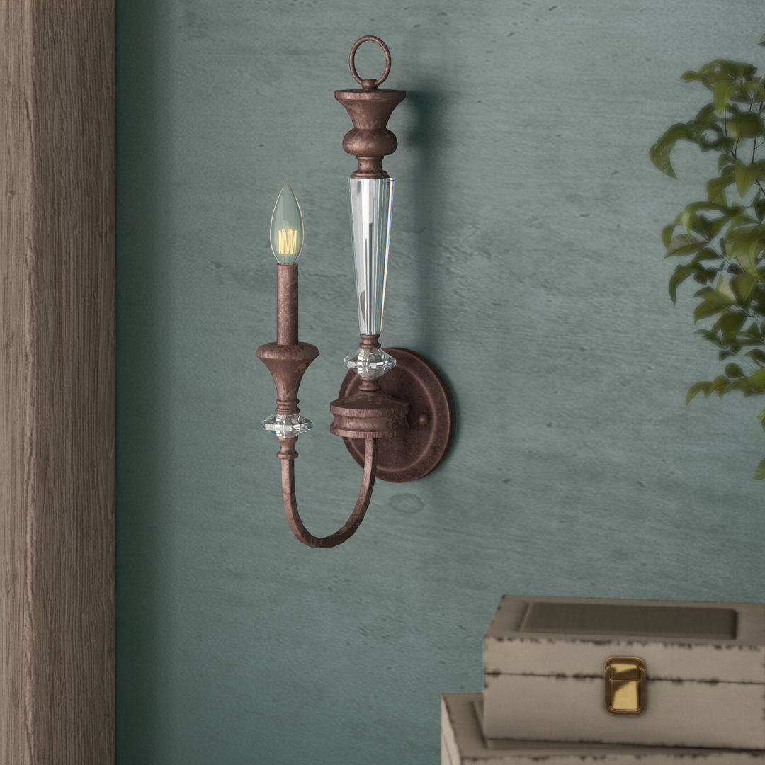 Edoardo Candle Wall Light Alcott Hill®