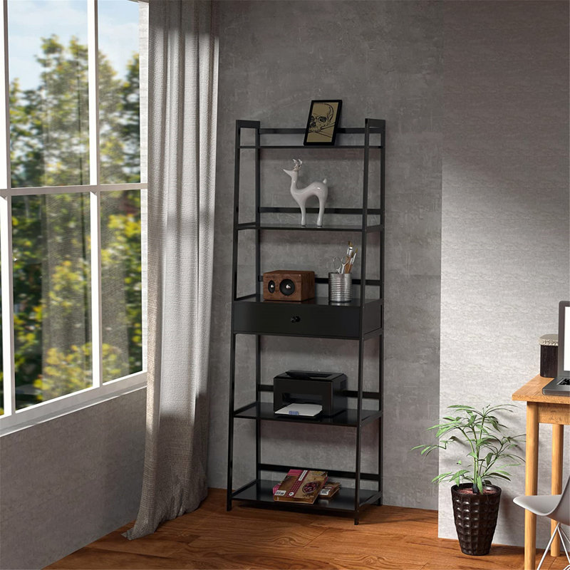 Bibliothèque standard H 59,06 "x l 20,47", Noir