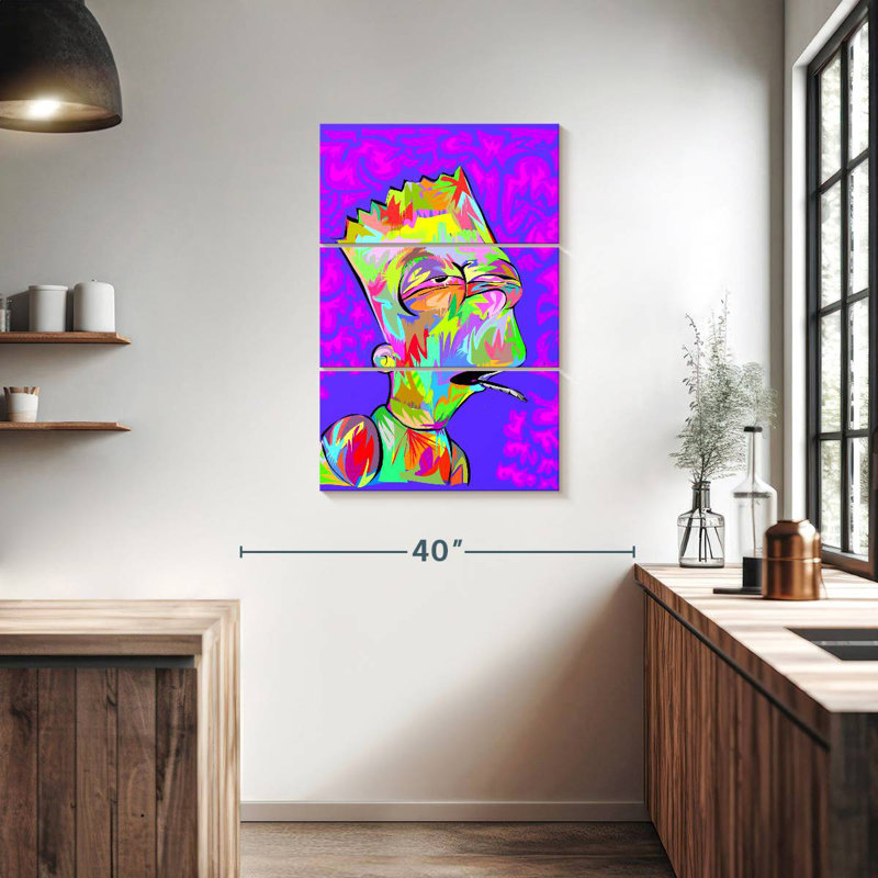 Bart's High, 38" H x 24" W