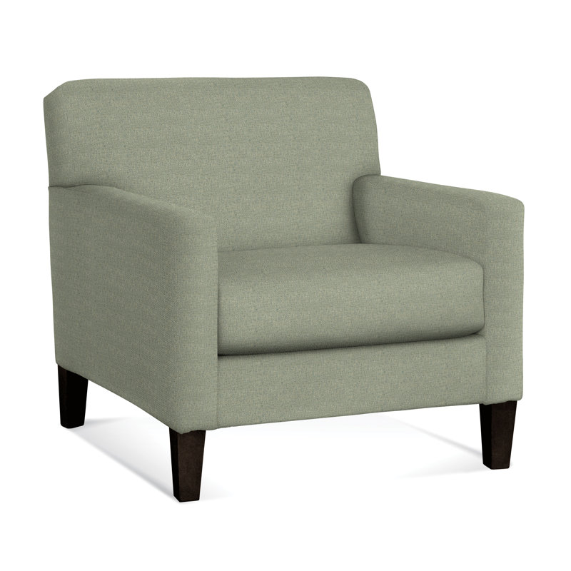 Tampa Upholstered Armchair, Java, Green Performance Fabric; 0851-54