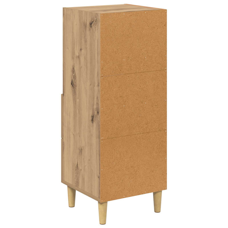 34.5cm Sideboard, Artisan Oak