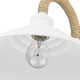Reesie Single Light Steel Dimmable Barn Light
