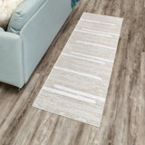 Jesika Performance Cotton Striped Indoor Rug