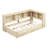 Twin Size Daybed With Trundle, Storage Cabinets And USB Ports-140568289
