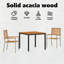 3 Piece Garden Dining Set Acacia-442601677