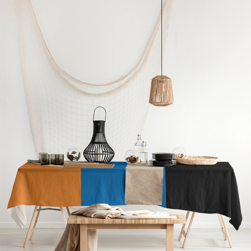Nappe basket New Orleans, New York,Orange/Blue/Black