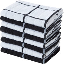 Black Kitchen Towels - Dish Clothes