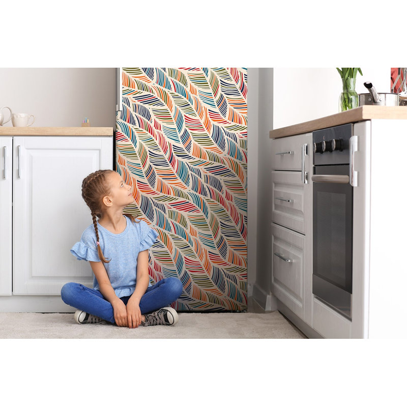 Abstract Door Decal